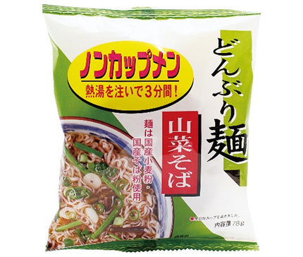 TOEI Donburi Noodles Mountain Vegetable Soba 78g x 24 bags