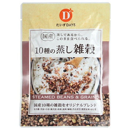 Soybean Days 10 kinds of steamed domestic grains 70g x 10 bags 