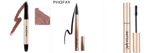 PHOFAY Eyeshadow Stick – Waterproof, Easy-Blend Colour (12 Shade Sets)