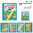 Magic Water Coloring Book for Kids – Paint with Water, Colors Appear & Disappear (6 Styles)