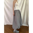 Women's All-match Simple Elegant Gathered Long  Maxi Skirt