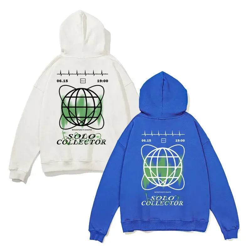 Spring And Autumn Fashion Personalized Hoodie Sweatshirt For Men