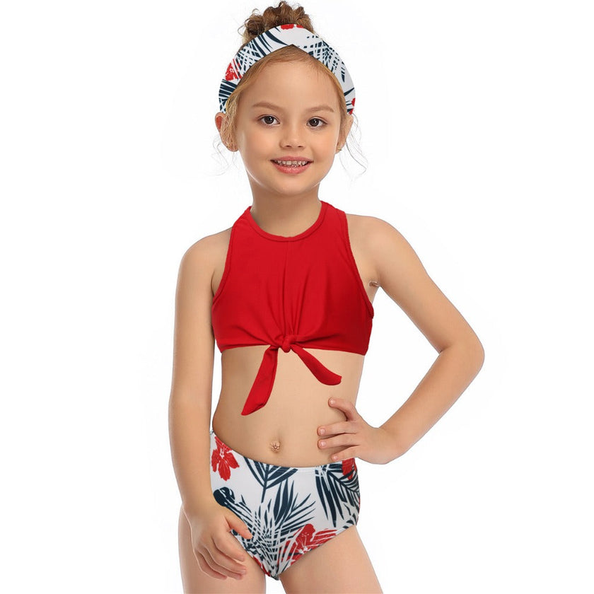 Sports Parent-Child Swimwear | European & American Style Family Swimsuit Canada
