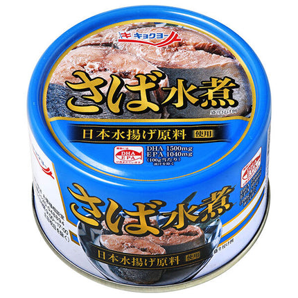 Kyokuyo mackerel boiled in water 160g x 24 pieces [shipped in Japan]