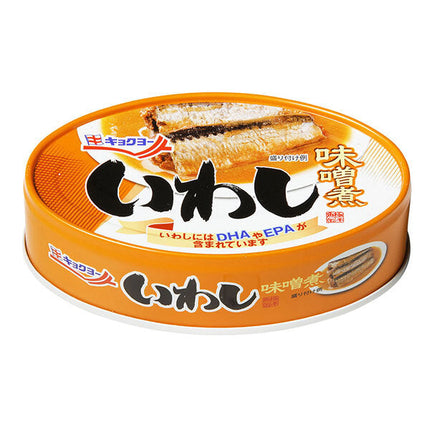 [12/25~5% de réduction sur tous les produits !!] Sardines Kyokuyo bouillies au miso 100g x 24 pièces