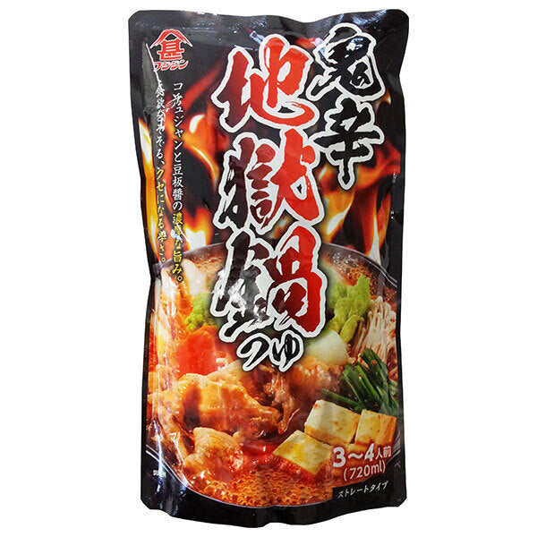 [5 % de réduction sur tous les produits !! ~ 27/12] Sauce soja Fujijin Onishin Jigoku Nabe Tsuyu Straight 720 ml x 12 sachets