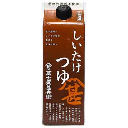 Fuji Jinbei Soy Sauce Fujiya Jinbei Shiitake Soup 500ml x 6 bags [Shipped in Japan]