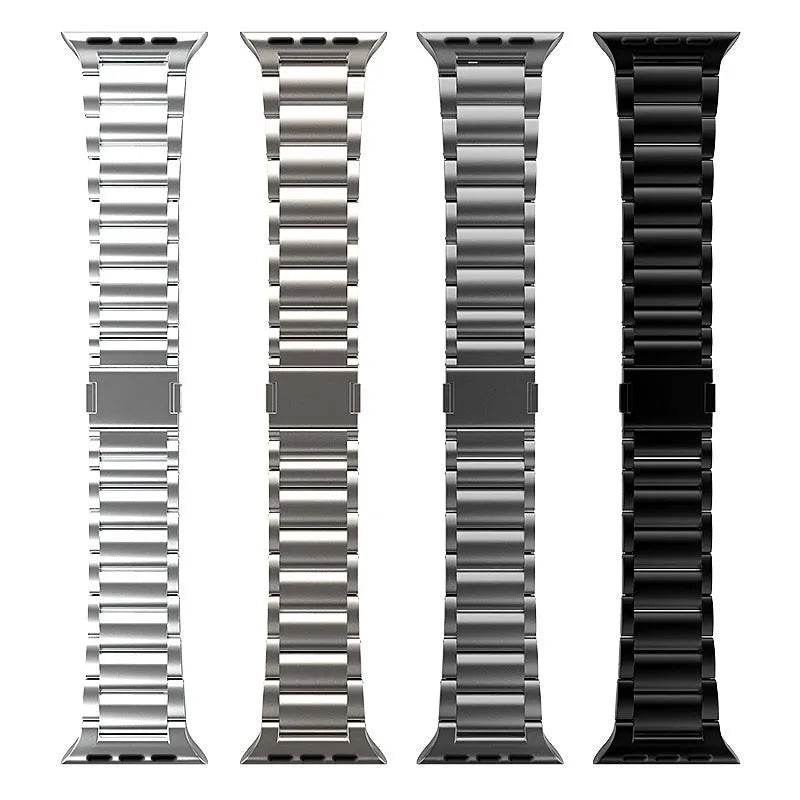 Women's Electronic Magnetic Snap Titanium Alloy Watch Strap