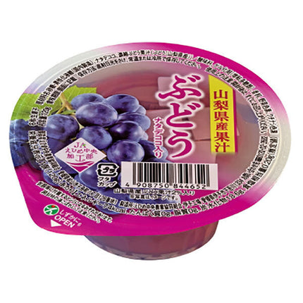 JA Ehime Chuo Yamanashi Prefecture Fruit Juice Grape Jelly 120g x 30 pieces 