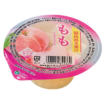 JA Ehime Chuo Fukushima Prefecture Fruit Juice Peach Jelly 120g x 30 pieces 