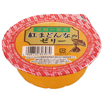 JA Ehime Chuo Red Madan Jelly 155g x 30 pieces 