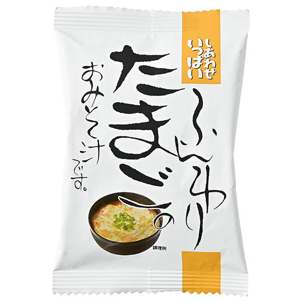 Cosmos Foods Full of Happiness Fluffy Egg Miso Soup 10 servings x 2 boxes [shipped in Japan]