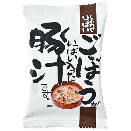 コスモス食品 しあわせいっぱい ごぼうがいっぱい入った豚汁 10食×2箱入