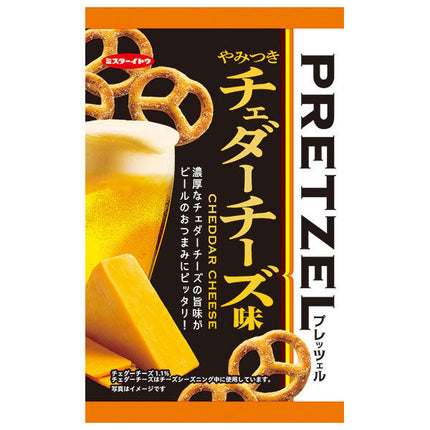 イトウ製菓 プレッツェル やみつきチェダーチーズ味 40g×12袋入【日本出荷】