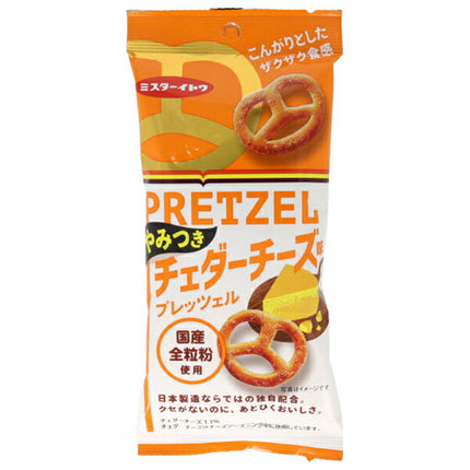 イトウ製菓 プレッツェル やみつきチェダーチーズ 40g×10箱入