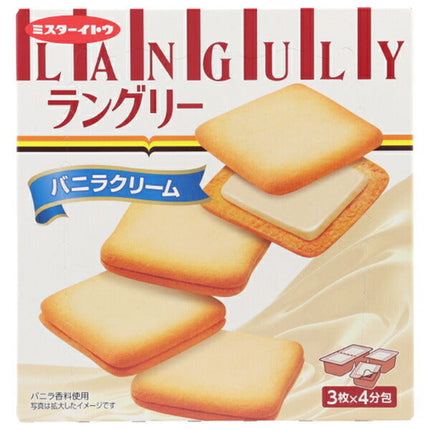 イトウ製菓 ラングリー バニラクリーム 12枚×6箱入