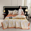 Printed Washed Tencel Summer Cooling Duvet Four-piece Set