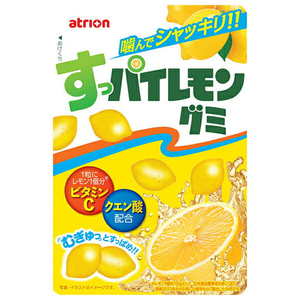 Atrion Seika Suppai Lemon Gummy 47g x 10 bags [shipped in Japan]