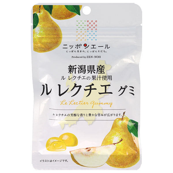 JA Zennoh Nippon Ale Niigata Prefecture Relecche Gummy 40g x 10 bags [Shipped in Japan]