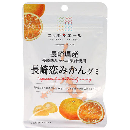 JA全農 ニッポンエール 長崎県産長崎恋みかん グミ 40g×10袋入