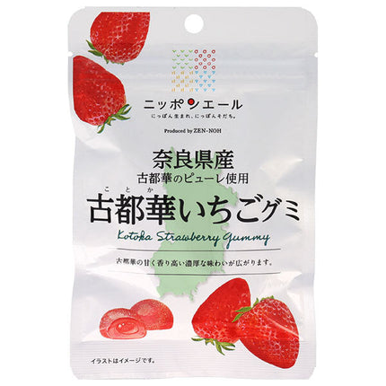 JA全農 ニッポンエール 奈良県古都華いちご グミ 40g×10袋入