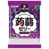 Oizumi Shimonita Konnyaku Kobo Konnyaku Jelly Grape Flavor 6 pieces x 16 bags [Shipped in Japan]