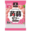 Oizumi Shimonita Konnyaku Kobo Konnyaku Jelly Peach Flavor 6 pieces x 16 bags [Shipped in Japan]