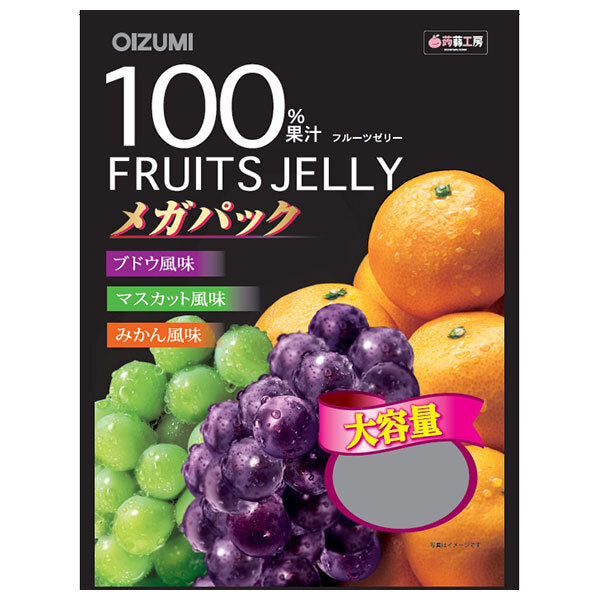 Oizumi Shimonita 100% fruit juice jelly mega pack 720g x 6 bags [shipped in Japan]