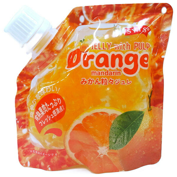 Sanyo Tsusho Mandarin Orange Pulpy Jelly 150g x 24 [Ships from Japan]