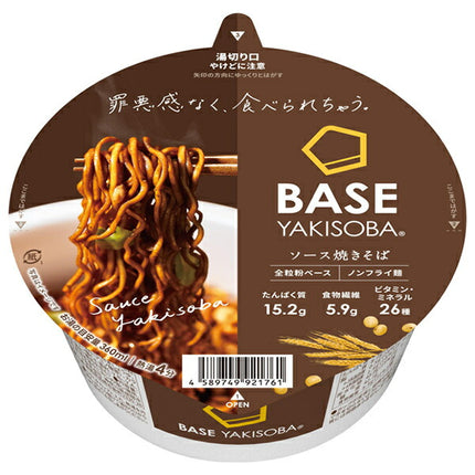 Base Food BASE YAKISOBA Sauce Yakisoba 82g x 12 pieces [Shipped in Japan]