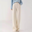 High Waist Casual All-match Knitted Mop Trousers Thickened