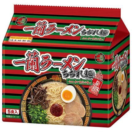 一蘭 一蘭ラーメン ちぢれ麺 5食パック(665g)×6袋入