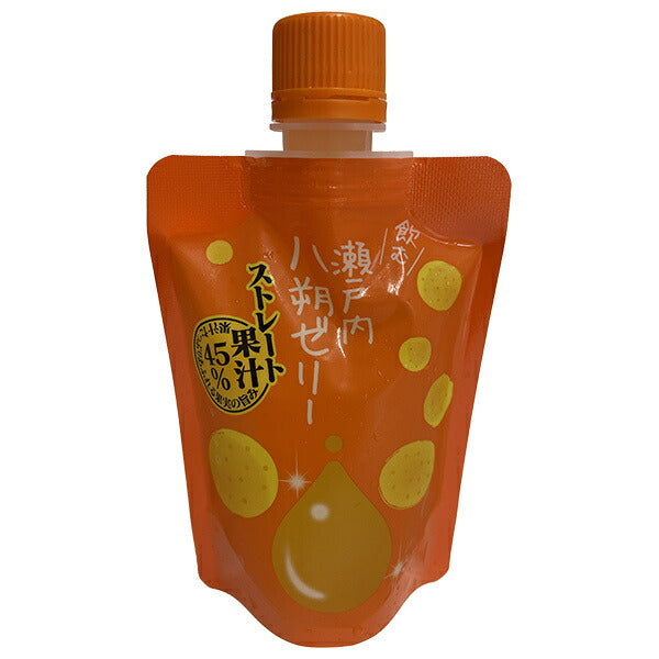 Marumatsu Drinking Setouchi Hassaku Jelly 140g x 24 pieces [Shipped in Japan]