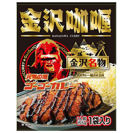 Go Go Curry Group Kanazawa Curry 155g x 30 pieces [shipped in Japan]