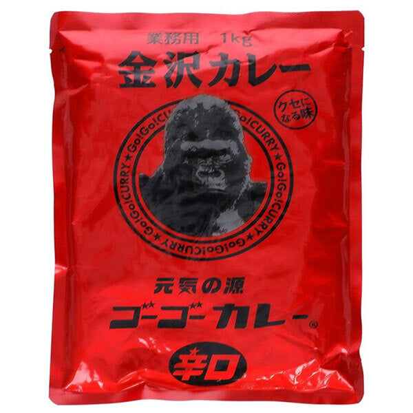 Go Go Curry Group Foodservice Go Go Curry - Hot 1 kg x 10 Bags [Ships from Japan]