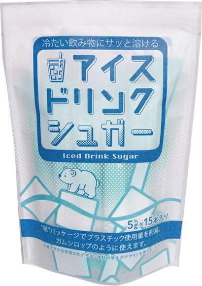 Forest Pax Ice Drink Sugar (5g x 15 bottles) x 20 pieces [shipped in Japan]