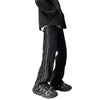American Zippered Denim Straight Trousers For Men Jeans