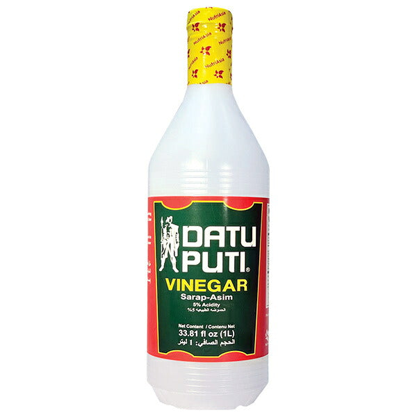 Imai Datu Puti White Vinegar 1L PET Bottles x 12 [Ships from Japan]