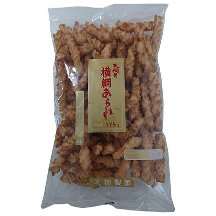 天狗製菓 横綱あられ 平袋 175g×10袋入【日本出荷】