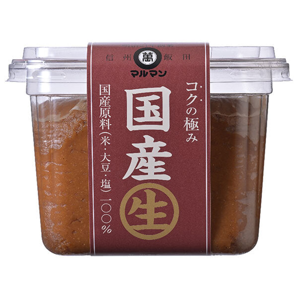 マルマン 国産 生 コクの極み 500g×6個入【日本出荷】