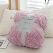 Single-layer Double-sided Tower Velvet Sofa Cover Soft Winter Blanket