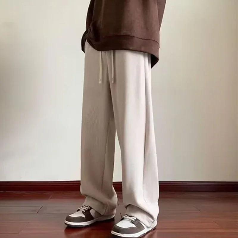Men's Spring Drape Loose Casual Trousers
