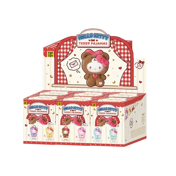 Sanrio Hello Kitty Teddy Pajamas (1 Completed Case)