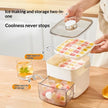 Ice Cube Tray Mold 48-Grid | One-Touch Easy Release, Food-Grade, Reusable