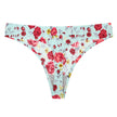 Women's Seamless Floral Print Low-Waist Briefs No-Trace Breathable