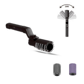 Electric BBQ Grill Brush – 360° Rotating Stainless Steel Cleaner with USB Charging