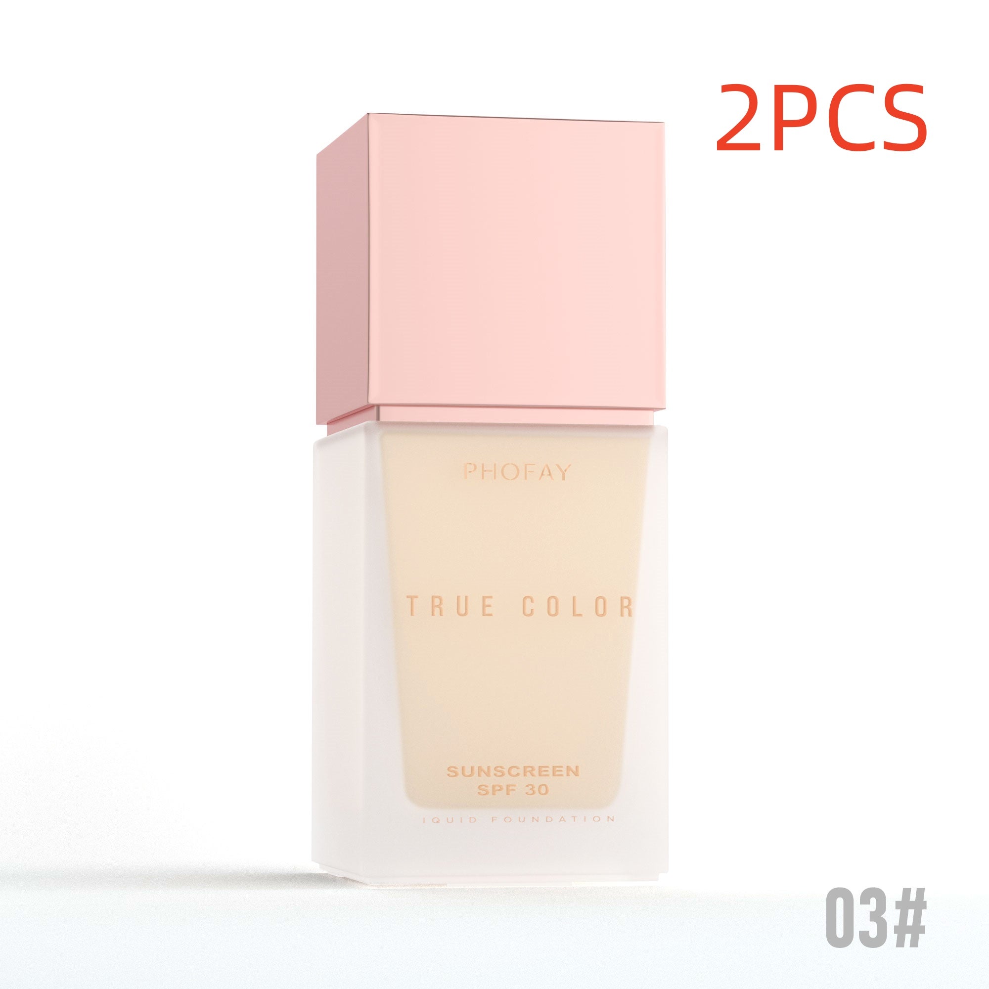 True Color Matte Liquid Foundation with SPF 30 Sunscreen