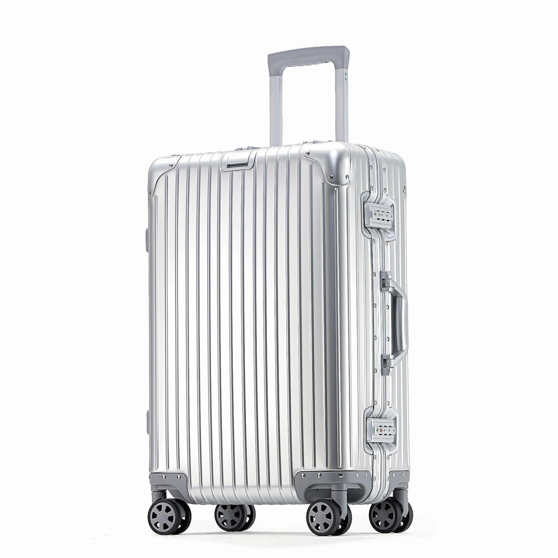 Drop-Resistant All-Aluminum-Magnesium Alloy Luggage For Travel