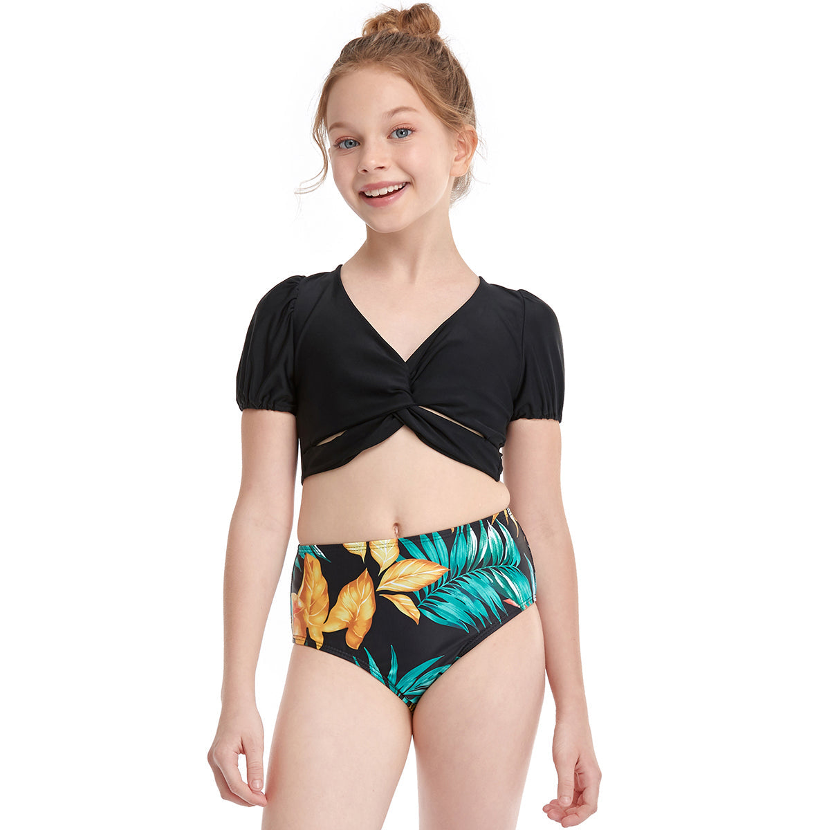 Sports Parent-Child Swimwear | European & American Style Family Swimsuit Canada