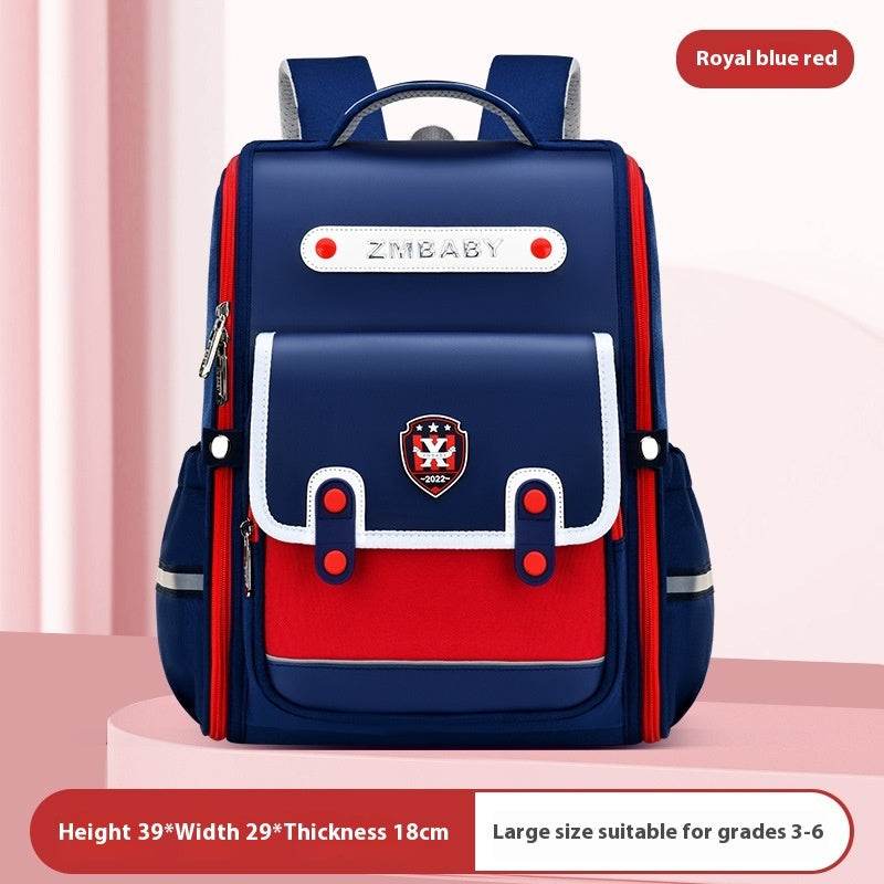 British Style School Bag Ergonomic Spine Supportive Backpack